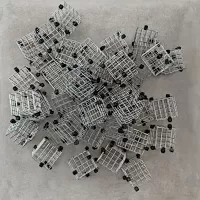 Vista superior de la obra 'Realidad Aleatoria'